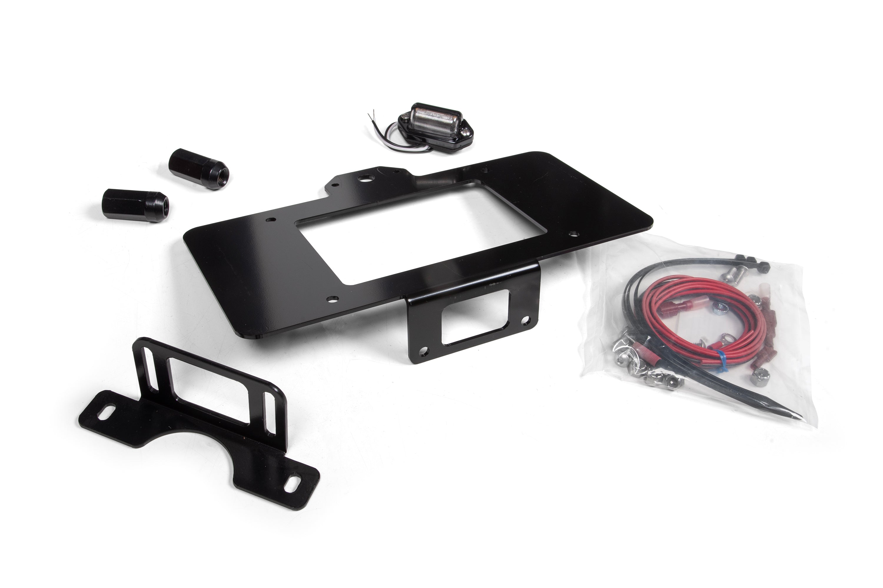 JKS 8211 License Plate Mounting Bracket Kit - Universal Fit