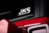 JKS Decal 2.5" x 5” | White