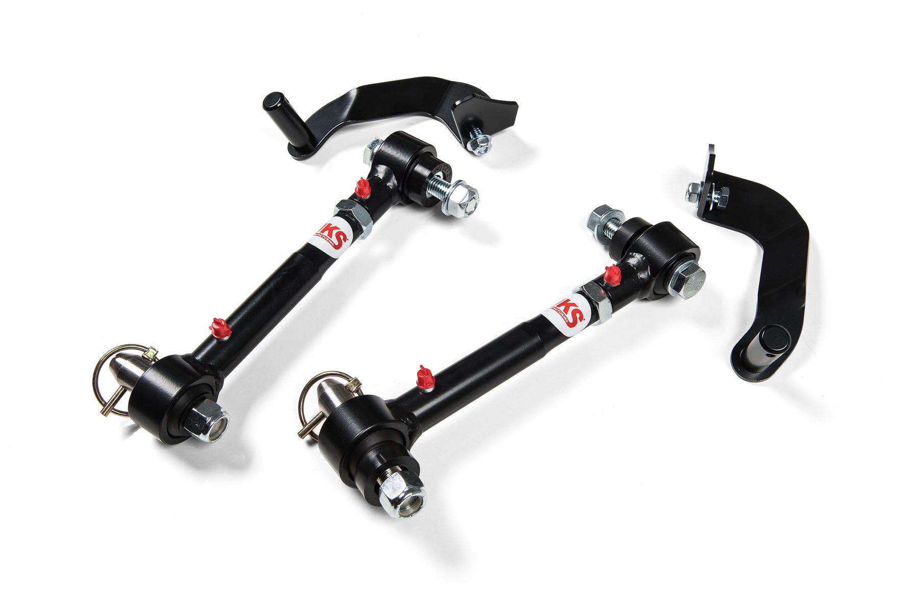 Jeep JK Sway Bar Links Front Sway Bar Links For 2007-2018 Jeep JK With 2.5-6 Inch Lift - Adjustable Disconnect System JKS Replacement Links